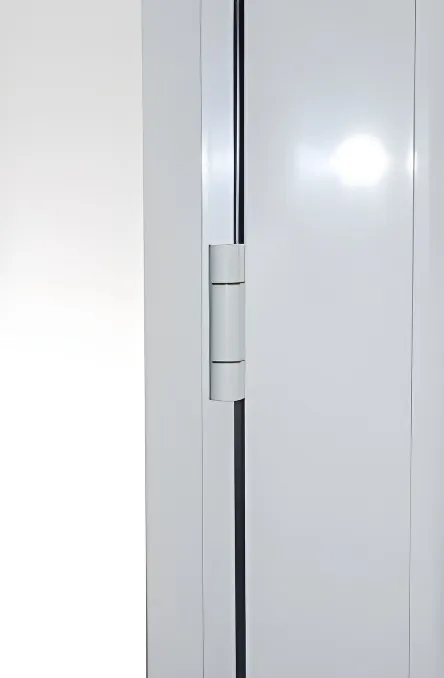 Puerta vidriada, color blanco (detalle)