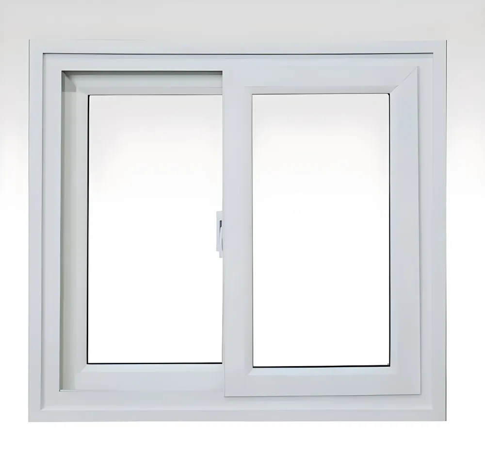 Ventana corrediza 2 hojas, color blanco