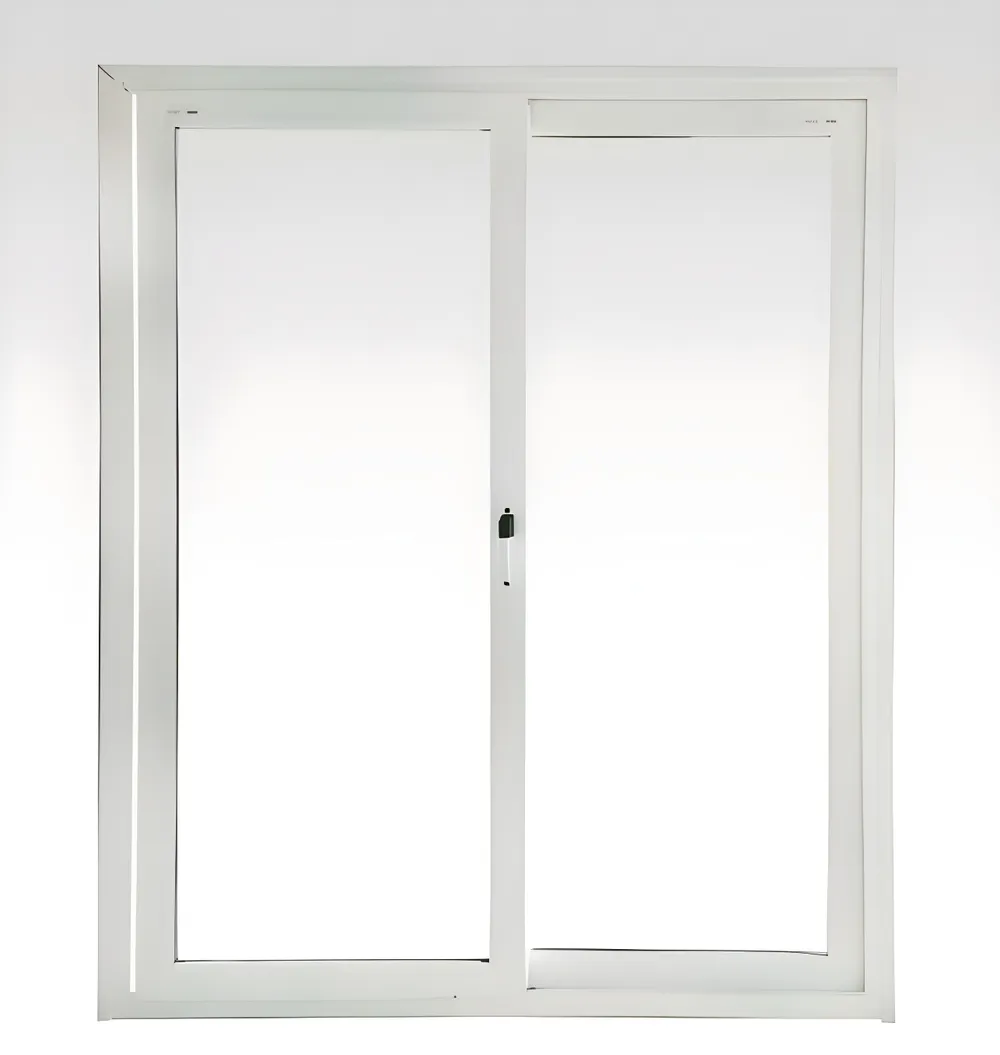 Puerta balcón corrediza 2 hojas, color blanco