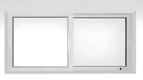 Puerta corrediza, color blanco brillante