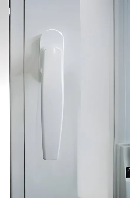 Ventana corrediza 2 hojas, color blanco (detalle)
