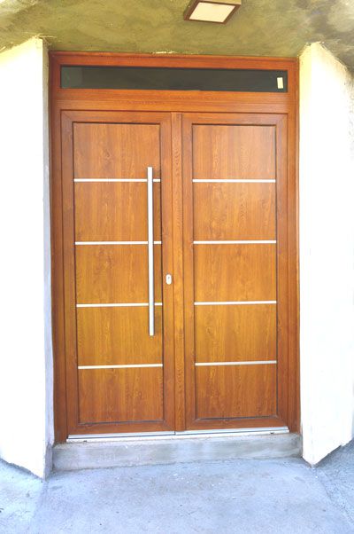 Aberturas de PVC Roble Dorado - Aberturas Pampeanas.